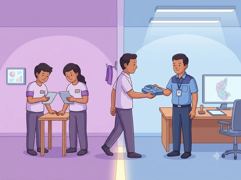 The Oath Boundary — party builds the platform, government runs the state