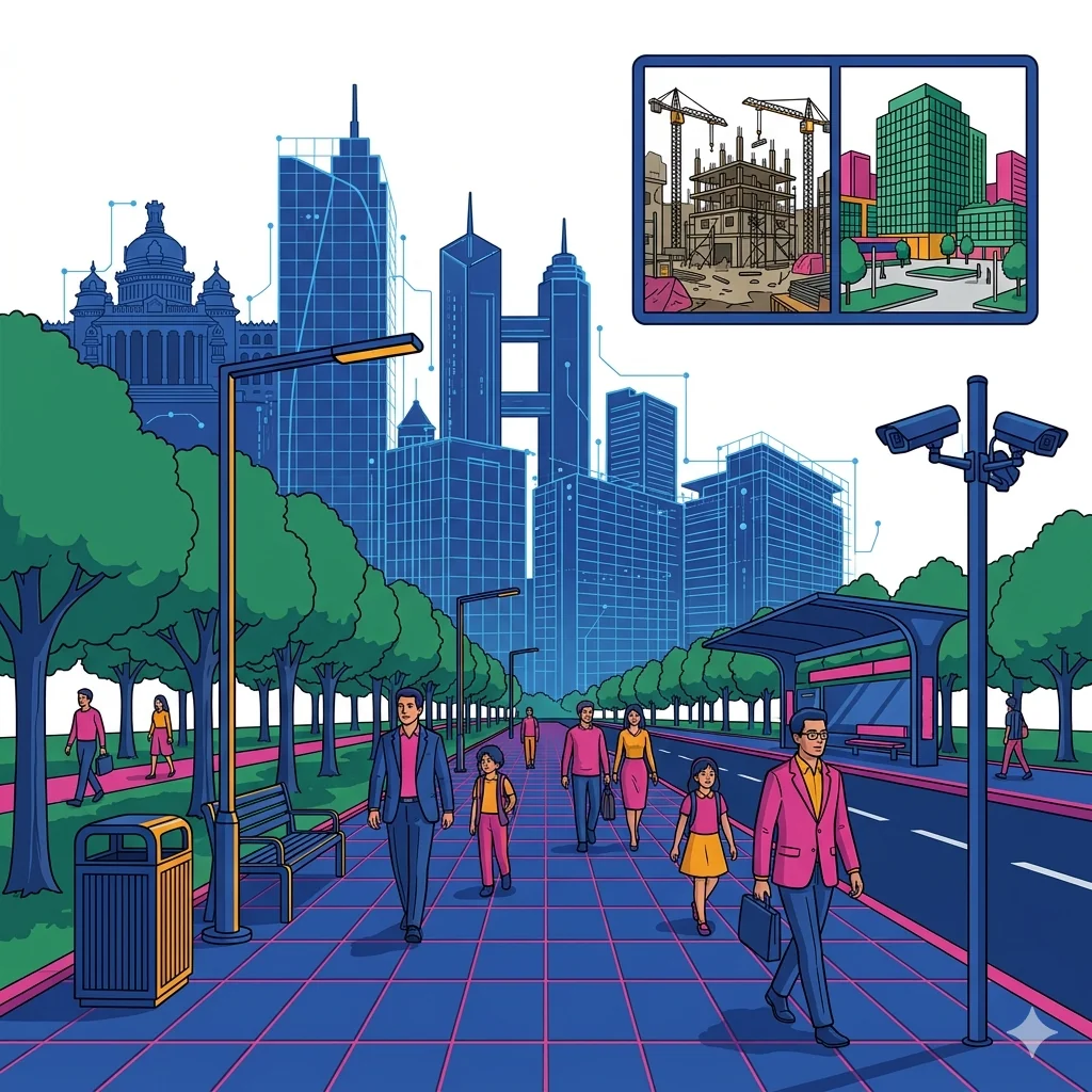 Cities 2.0 — clean, well-maintained Karnataka streets and public spaces