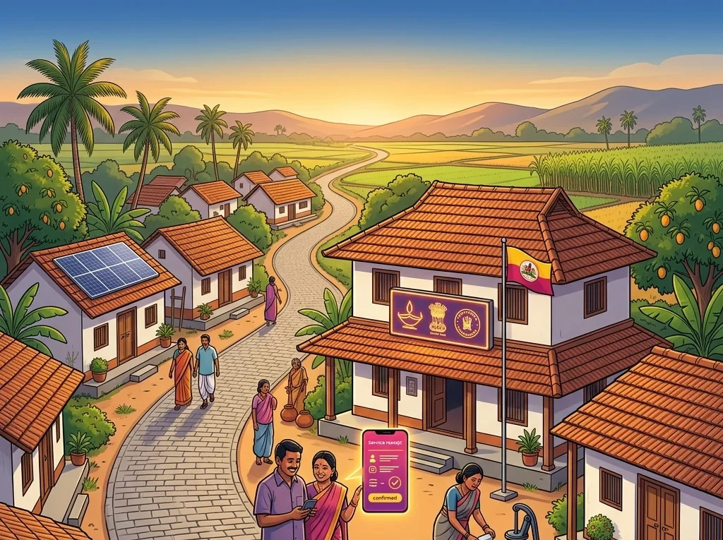 The Rural Renaissance — connected public services reaching every Karnataka village